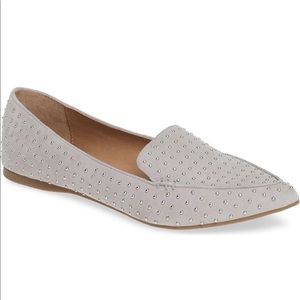 Feather Studded Loafers NWOB
